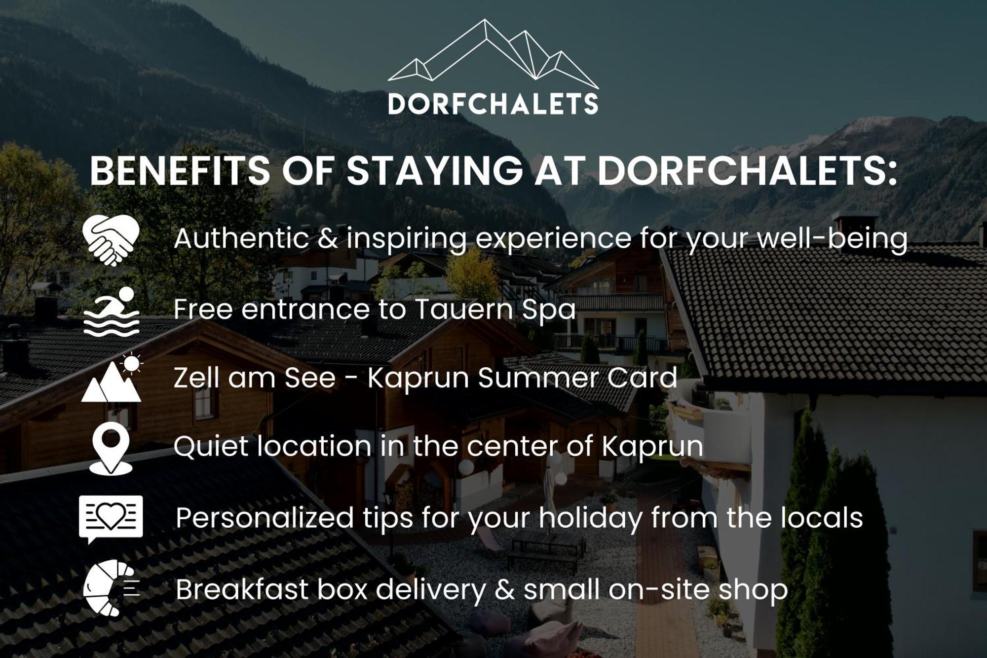 Dorfchalets & Apartments - Authentic Experience In Centre Of Kaprun Including Tauernspa And Summercard Ngoại thất bức ảnh